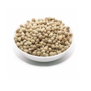 White Pepper Whole (SAFED MIRCH SABUT) - 250 Gms