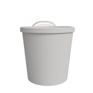 Paper Container with LID  , 750 ml (Pack of 50)