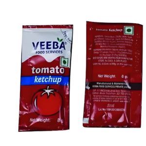 Veeba Tomato Ketchup classic (MRP-Rs.1.5/- each sachet) 8 Gram- 100 Sachet