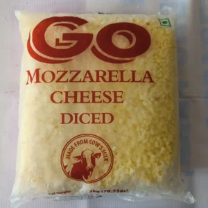 GO - Cheese (Diced Mozzarella), 2 Kg