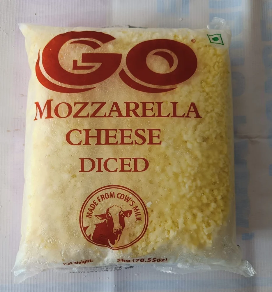 GO - Cheese (Diced Mozzarella), 2 Kg