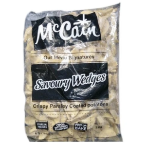 McCain - SAVOURY / POTATO WEDGES - 2.5 KG