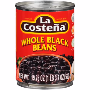 La Costeña Black Beans Whole - 560 GM