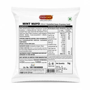 FOOD COAST - Mint Mayonnaise - 1Kg