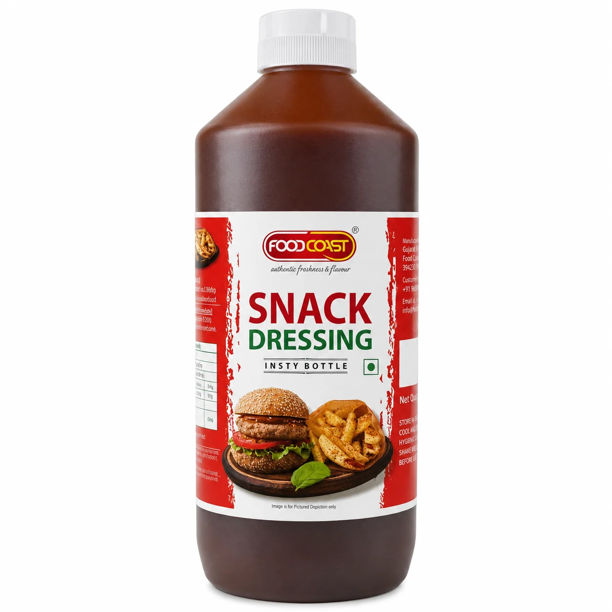 FOOD COAST - Snack Dressing Tomato Sauce 1.2 Kg