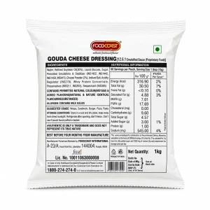 FOOD COAST - Gouda Cheese Dressing 1 Kg